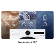 LG 9kg lave-linge F4WX859Y blanc | AI DD™ | Steam™ | TurboWash™  |AI Wash, DeeplearningAIDD, F4WX859Y, thumbnail 13