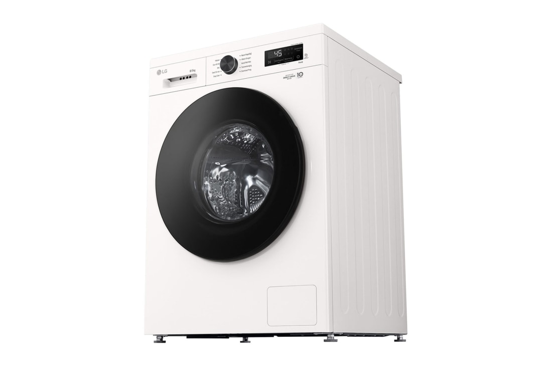LG 8/5kg Lave-linge séchant Blanc | 6 motion DD™ | Steam™ | ThinQ™, Perspective view, W4X1085NWB, thumbnail 11