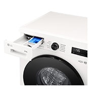 LG 8/5kg Lave-linge séchant Blanc | 6 motion DD™ | Steam™ | ThinQ™, Filter, W4X1085NWB, thumbnail 6