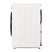 LG 8/5kg Lave-linge séchant Blanc | 6 motion DD™ | Steam™ | ThinQ™, side view, W4X1085NWB, thumbnail 12
