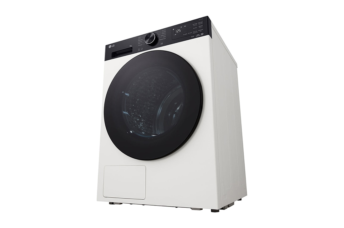 LG 9kg sèche-linge blanc | DUAL Inverter Heat Pump™ | Condenseur autonettoyant | Smart Pairing, Right, RHX5009THB, thumbnail 3