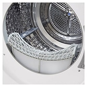 LG 9kg sèche-linge blanc | DUAL Inverter Heat Pump™ | Condenseur autonettoyant | Smart Pairing, Drum, RHX5009THB, thumbnail 7