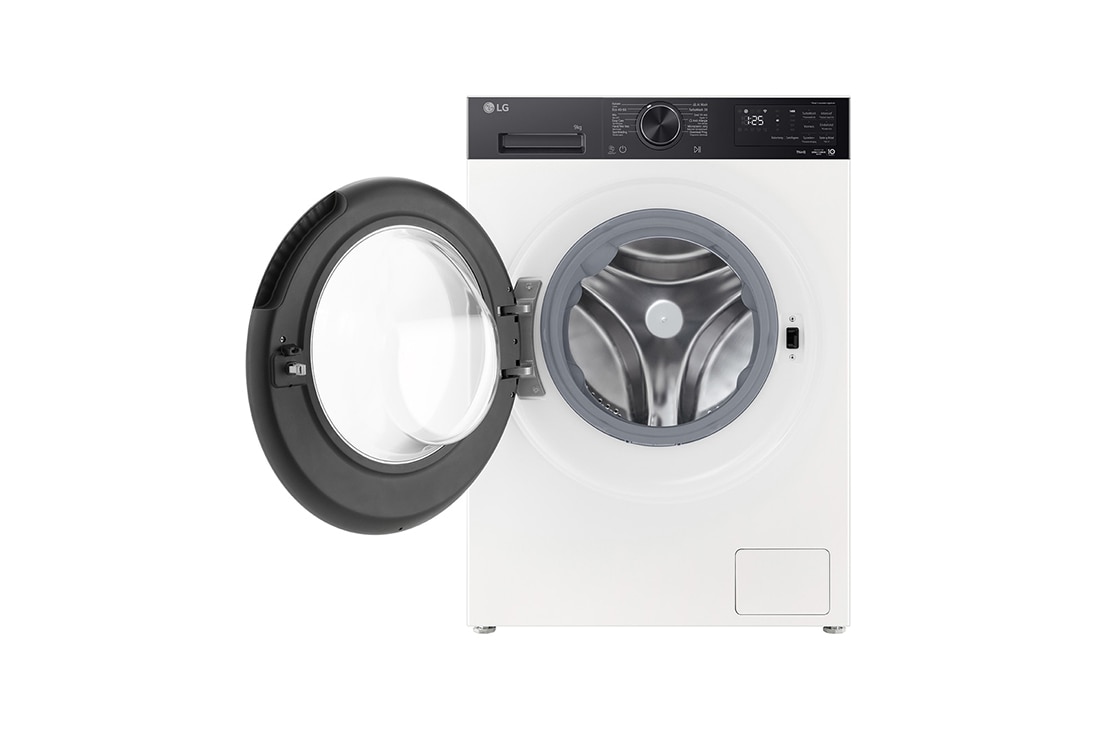 LG 11 kg lave-linge blanc | économique en énergie | AI DD™, front view, F4X5011THB, thumbnail 2
