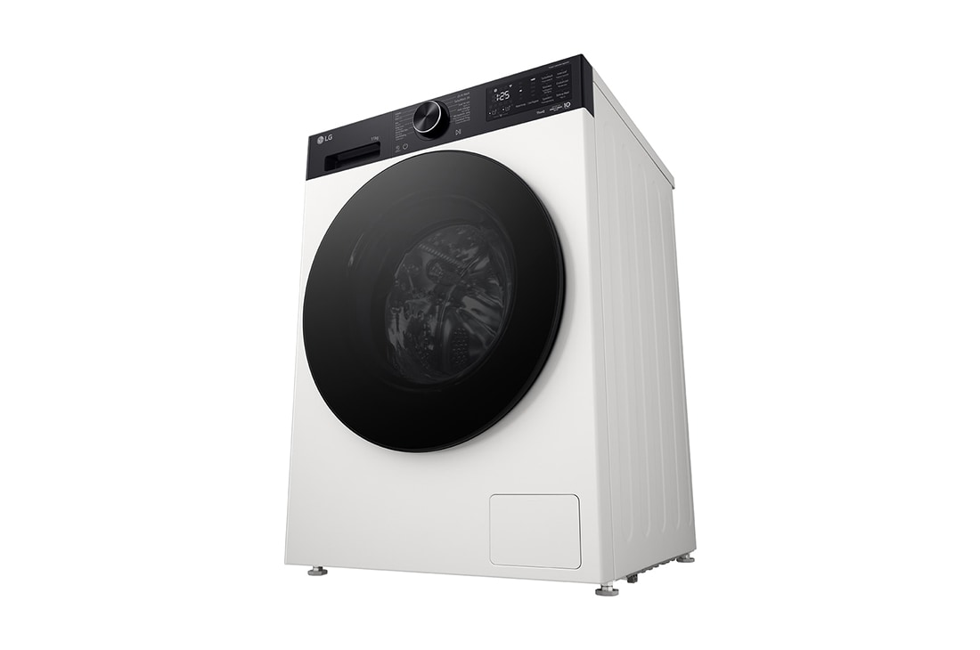 LG 11 kg lave-linge blanc | économique en énergie | AI DD™, side view, F4X5011THB, thumbnail 7