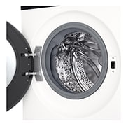 LG 11 kg lave-linge blanc | économique en énergie | AI DD™, side view, F4X5011THB, thumbnail 3