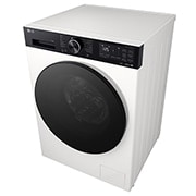 LG 11 kg lave-linge blanc | économique en énergie | AI DD™, side view, F4X5011THB, thumbnail 5