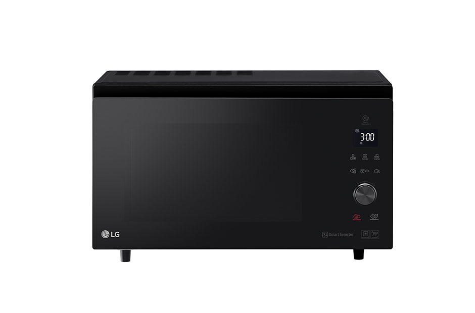 LG NeoChef | 39L capacité | Préparation rapide et uniforme des repas | Plus de possibilités pour cuisiner, MJ3965BPS