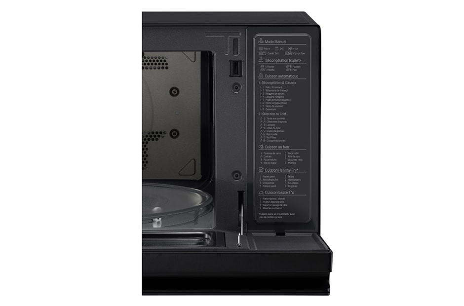 LG NeoChef | 39L capacité | Préparation rapide et uniforme des repas | Plus de possibilités pour cuisiner, MJ3965BPS, thumbnail 10