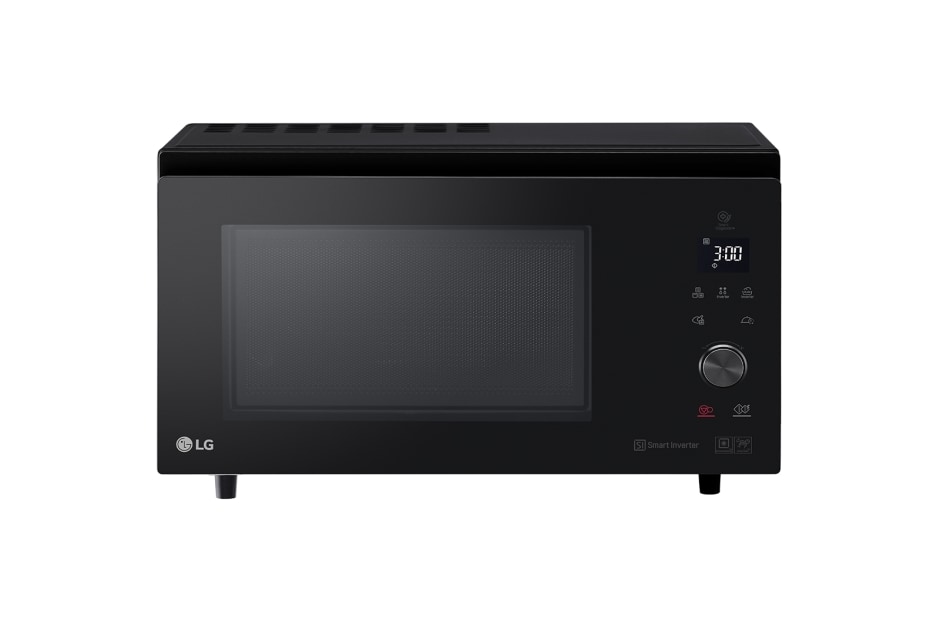 LG NeoChef | 39L capacité | Préparation rapide et uniforme des repas |  Plus de possibilités pour cuisiner, MJ3965BIB