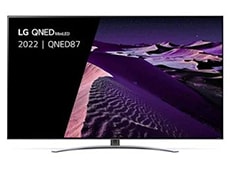 image d’un désert violet sur QNED87/86