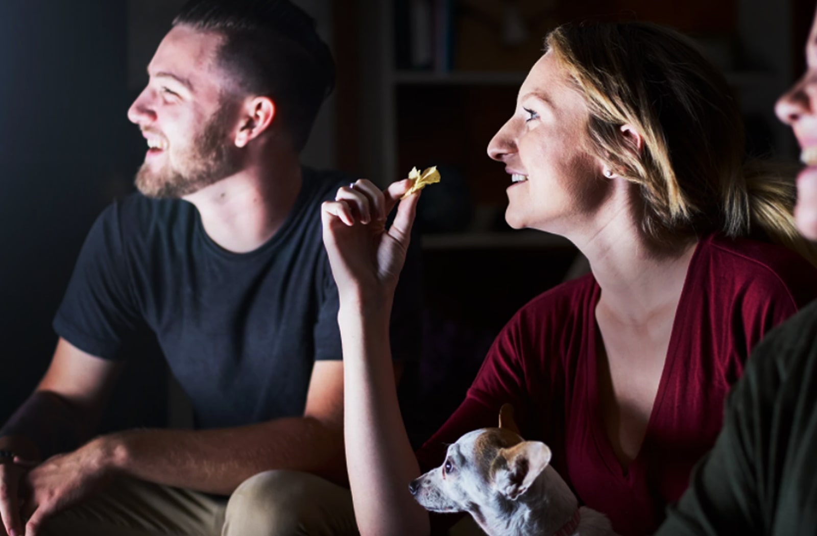 Où vous asseyez-vous pour regarder la TV ?1