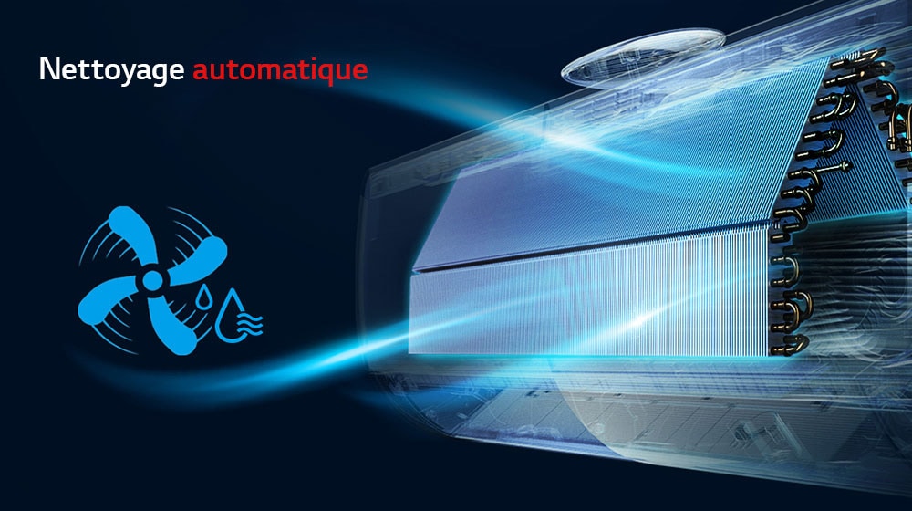 Ventilation automatique pour éviter l’humidité à l’intérieur du climatiseur