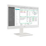 LG Thin Client tout-en-un de 24&nbsp;po pour hôpitaux, vue de côté de +15 degrés, 24CN670W-AC, thumbnail 3