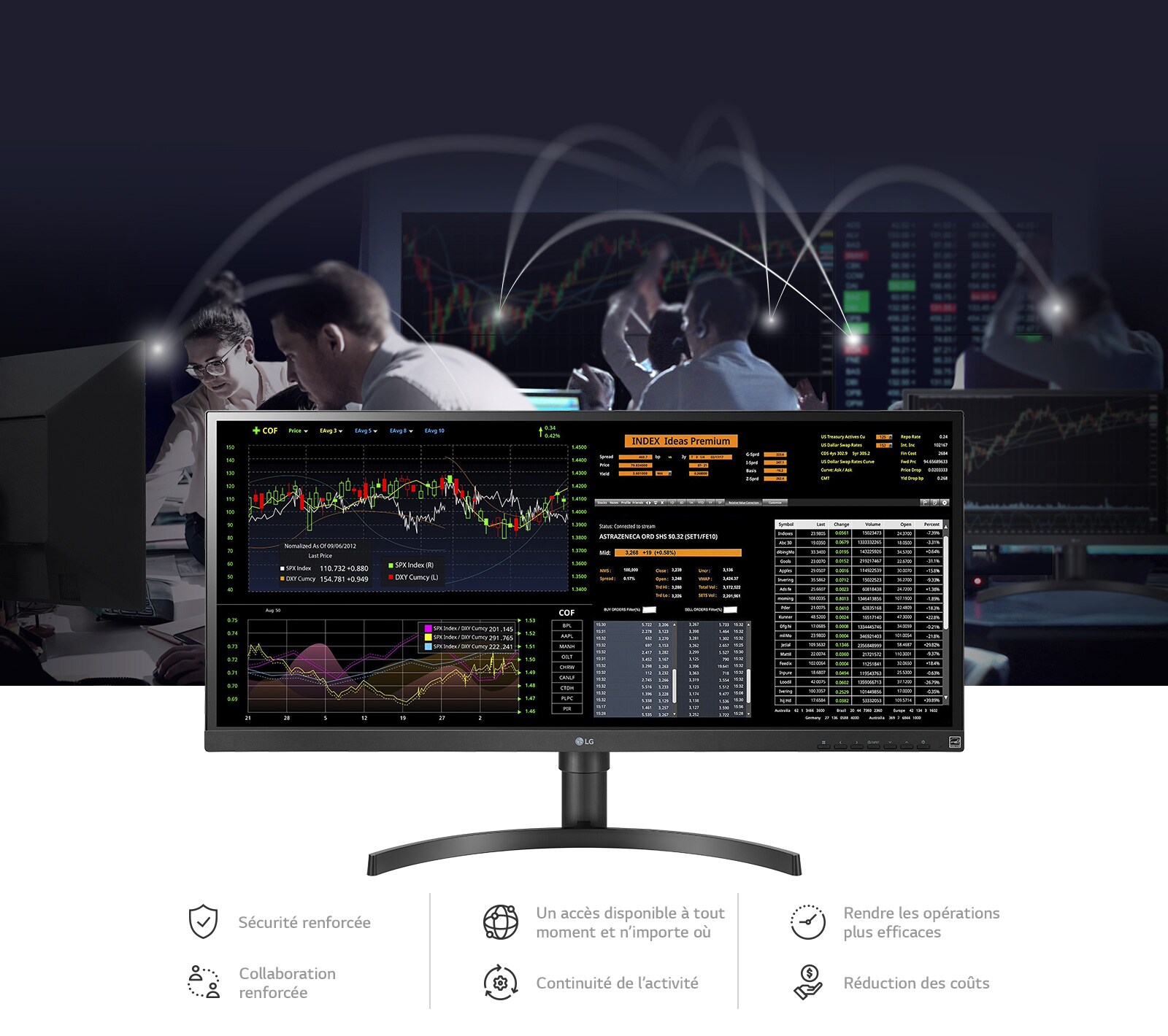 Avec l’environnement de cloud computing, vous pourrez profiter d’une sécurité accrue, rendre les opérations plus efficaces, profiter d’un accès disponible à tout moment et n’importe où, d’une collaboration renforcée, d’une continuité de l’activité et d’une réduction des coûts.