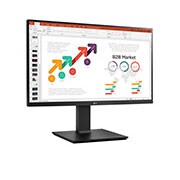 LG Écran IPS 23,8'' Full HD (1920&nbsp;x&nbsp;1080), vue de côté de +15 degrés, 24BP450Y-B, thumbnail 3
