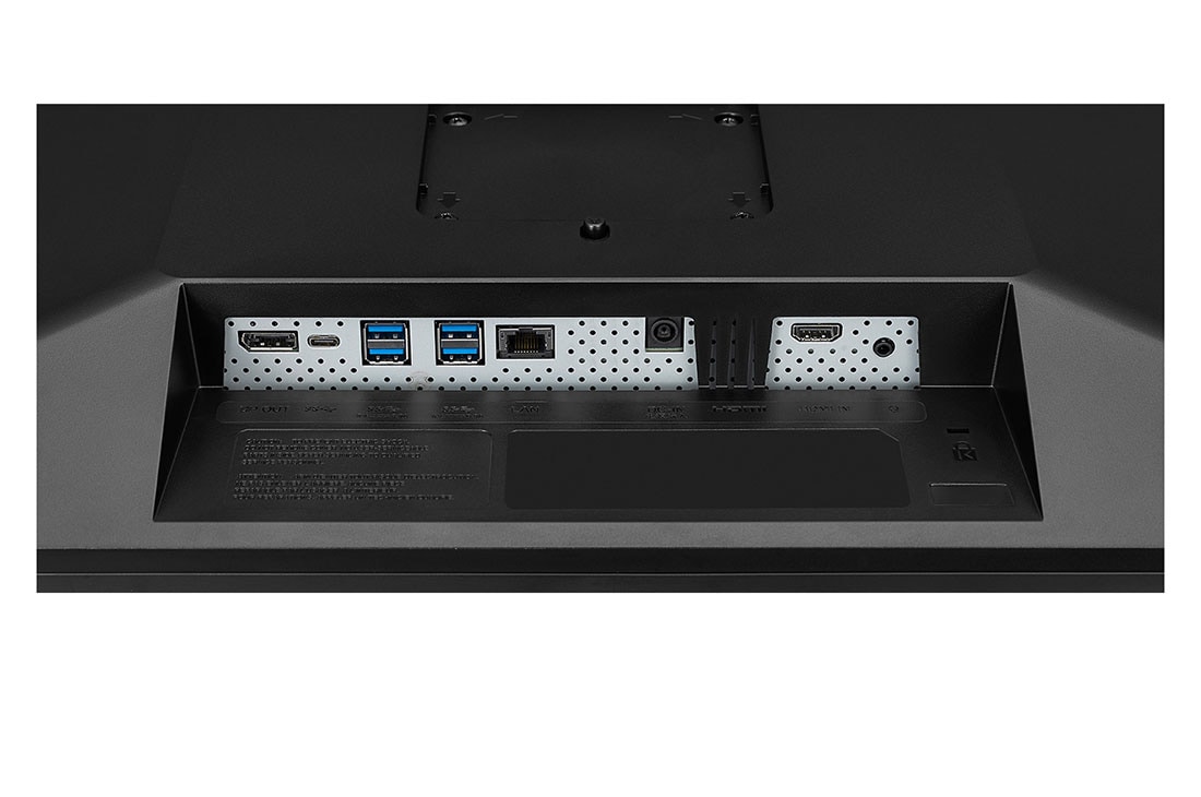 LG Client léger tout-en-un Full HD 23,8 po, vue rapprochée des ports, 24CQ651W-BP, thumbnail 12