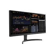 LG Client léger tout-en-un UltraWide™ de 34'' UW-FHD, side view, 34CN650W-AP, thumbnail 4