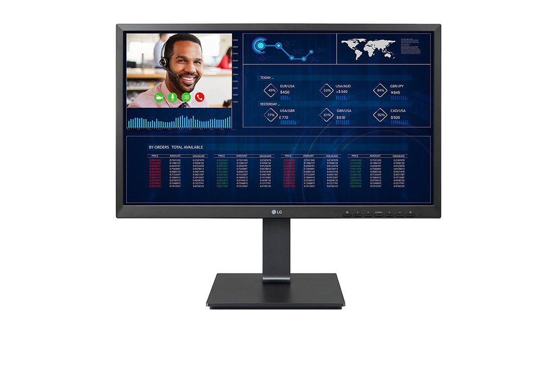 LG Client léger tout-en-un Full HD 23,8 po, vue avant, 24CQ651N-6N, thumbnail 2