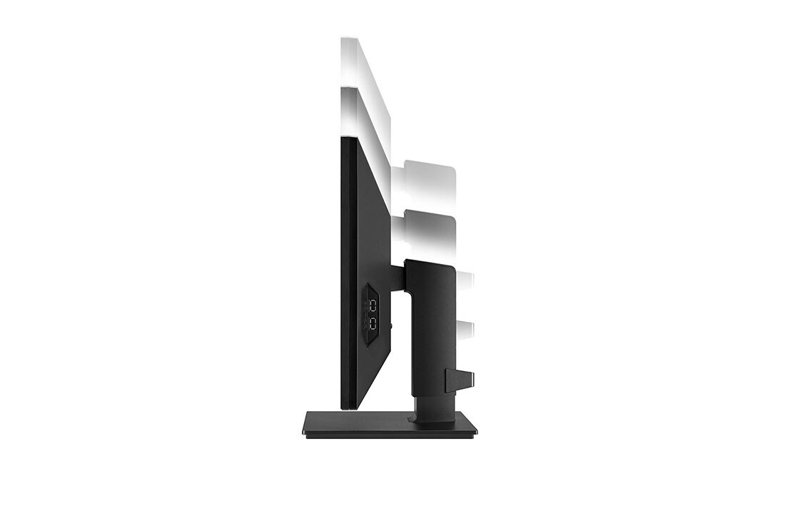 LG Client léger tout-en-un Full HD 23,8 po, vue latérale de l'écran s’inclinant vers le bas pour le réglage en hauteur, 24CQ651N-6N, thumbnail 13