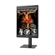 LG Moniteur de diagnostic LG 21,3'' 3MP IPS, vue latérale à -15 degrés, 21HQ513D-B, thumbnail 3