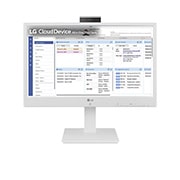 LG 24'' tout-en-un client léger pour les professionnels de la santé avec webcam et haut-parleur, vue avant avec webcam Full HD pousser-tirer, 24CR671N-2P, thumbnail 1