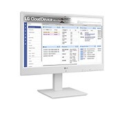 LG 24'' tout-en-un client léger pour les professionnels de la santé avec webcam et haut-parleur, vue latérale à +15 degrés, 24CR670N-6P, thumbnail 13