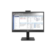 LG 24'' tout-en-un client léger pour webcam et haut-parleur, vue avant avec webcam Full HD pousser-tirer, 24CR661N-2P, thumbnail 1