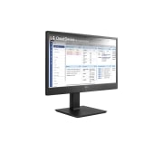 LG 24'' tout-en-un client léger pour webcam et haut-parleur, vue latérale à +30 degrés, 24CR661N-2P, thumbnail 7