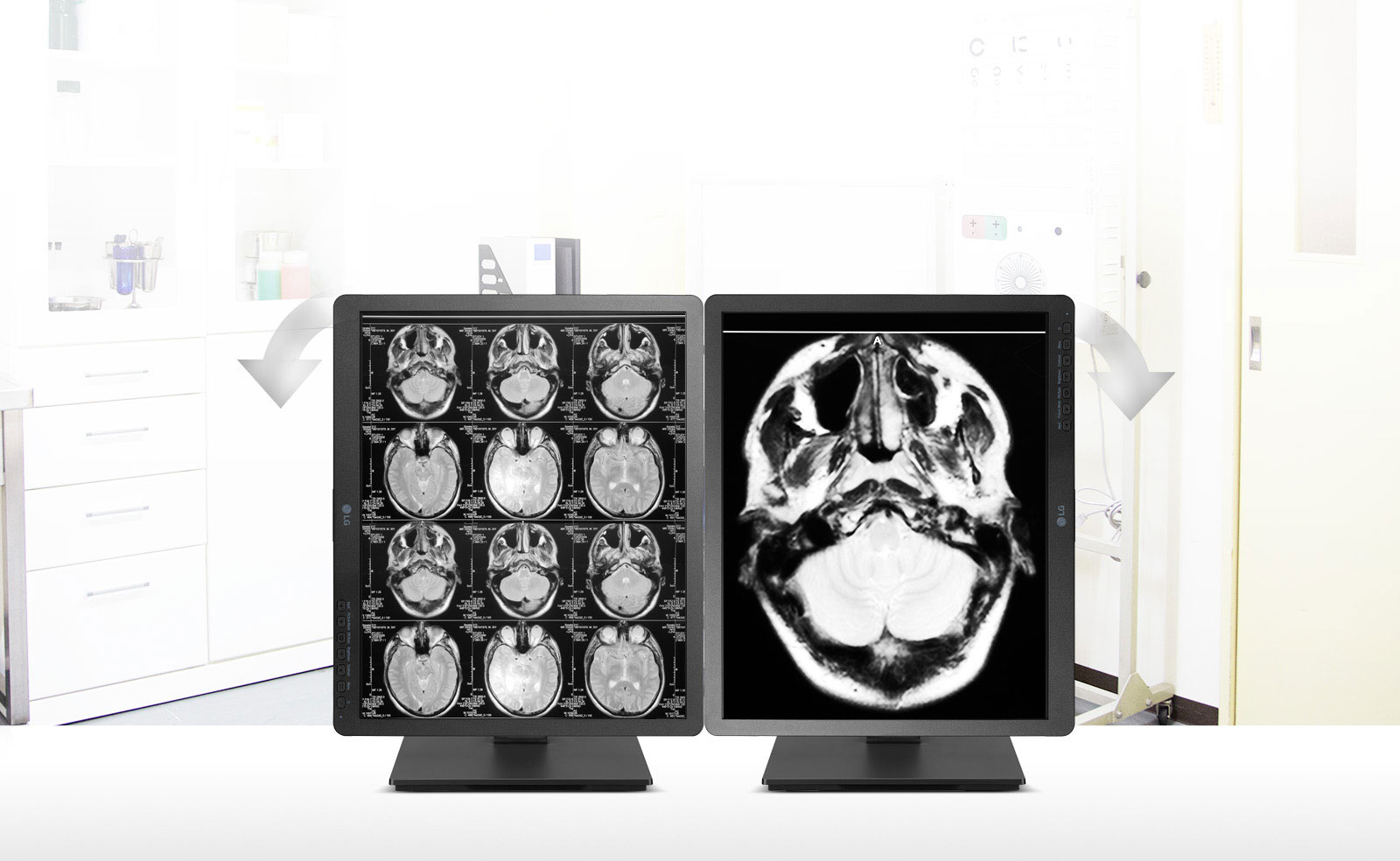 Réglable dans deux directions1
