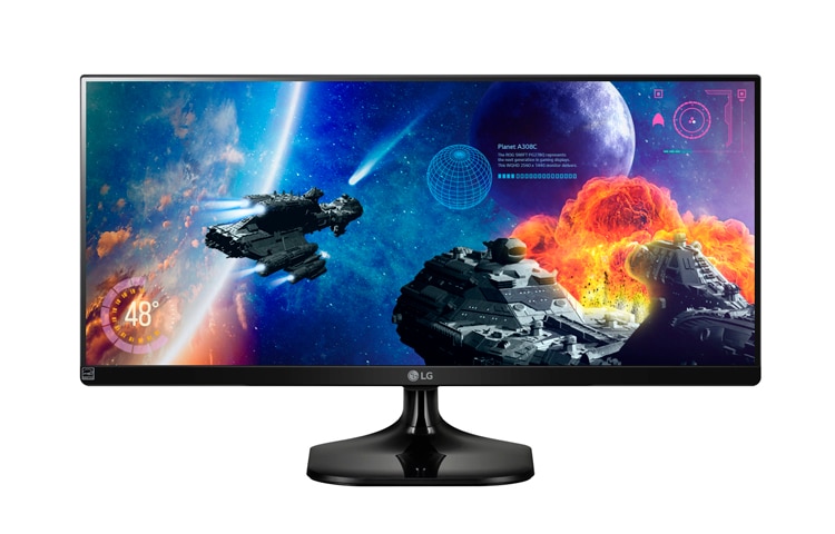 LG UltraWide est synonyme d'immersion. Et notre UltraWide 21:9 signifie un champ de vision en ultra-immersion. Le rapport 21:9 du LG est unique, d'autant plus en comparaison avec celui de l'ancienne ère des écrans 16:9., 29UM57-P