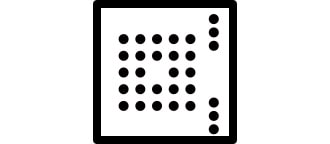 le moniteur avec un stockage de 16 Go eMMC.