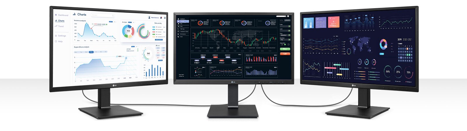 Le 24CQ651N permet de connecter jusqu'à deux écrans avec une résolution UHD de 4k.