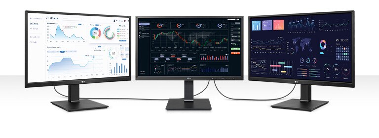 Le 24CQ651N permet de connecter jusqu'à deux écrans avec une résolution UHD de 4k.