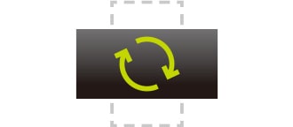 L’inclinaison du moniteur est réglable.