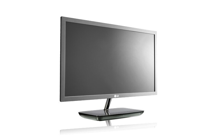 LG Moniteur LCD LED, 23 pouces (58cm) de 11.9mm d'épaisseur, HDMI, déport des connectiques dans le pied., E2281VR