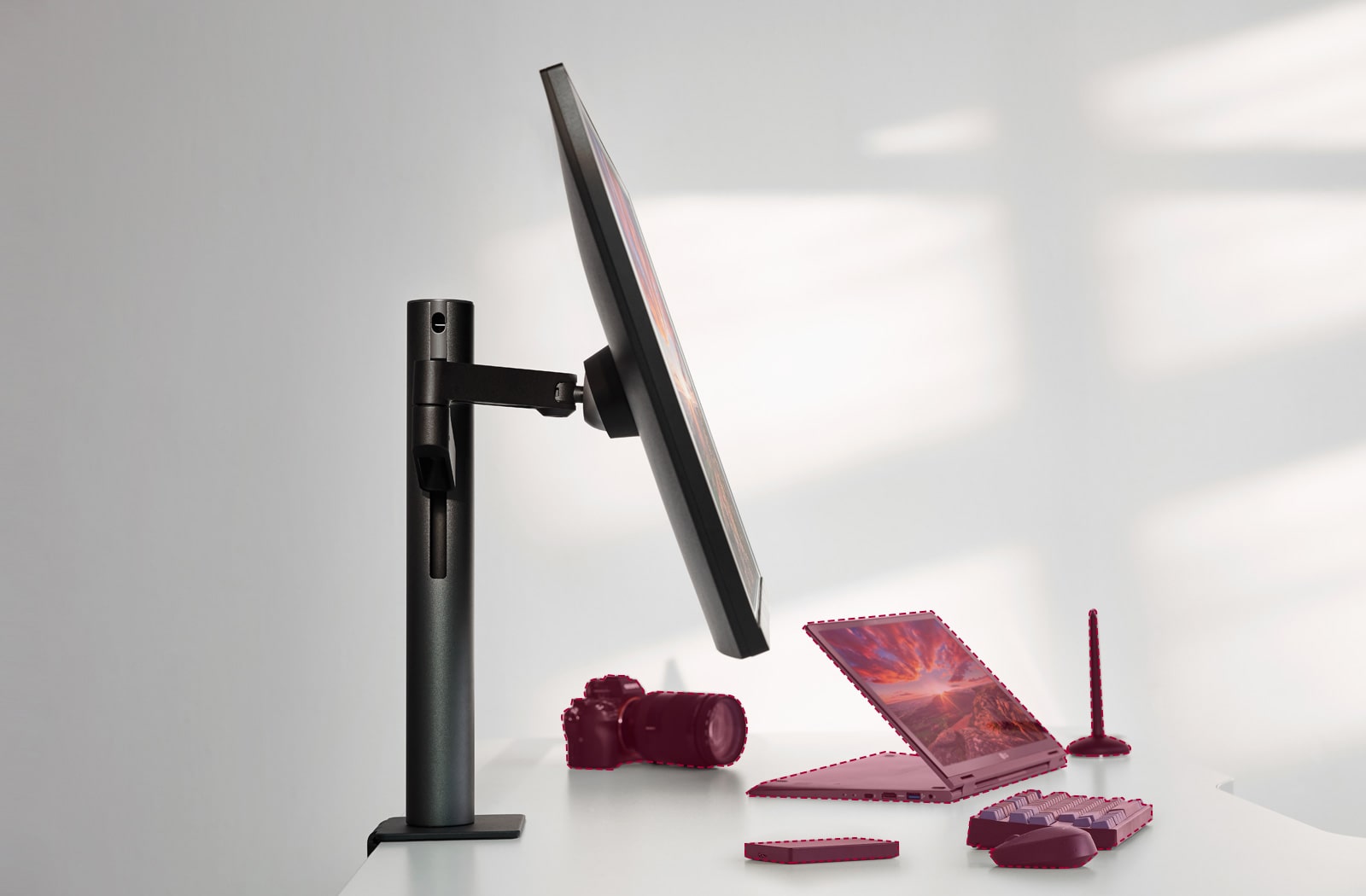 Créez un espace de travail personnalisé pour un photographe, un créateur ou un employé de bureau.