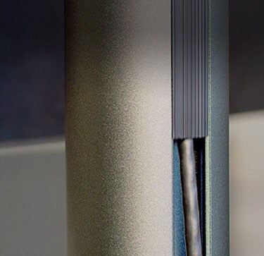 Activation de gestion facile de câbles.