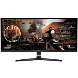 34" (86cm) | Écran LG IPS UltraWide™ | 21:9 incurvé | 144Hz | Réduction de flou de mouvement 1 ms | Technologie AMD FreeSync™ | «Crosshair»2