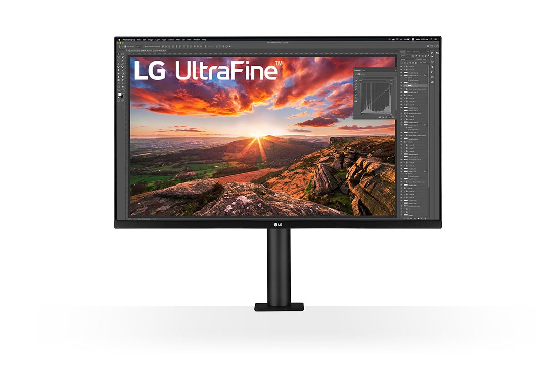 LG Moniteur IPS UHD 4K Ergo de 31,5&nbsp;pouces avec USB de Type-C™, 32UN880-B, thumbnail 2
