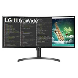Moniteur incurvé UltraWide™ QHD HDR VA de 35 pouces2