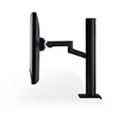 LG Moniteur IPS QHD Ergo de 27&nbsp;pouces avec USB de Type-C™, Vue latérale vers le haut, 27QN880-B, thumbnail 4