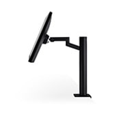 LG Moniteur IPS QHD Ergo de 27&nbsp;pouces avec USB de Type-C™, Vue latérale du moniteur incliné vers le haut, 27QN880-B, thumbnail 7