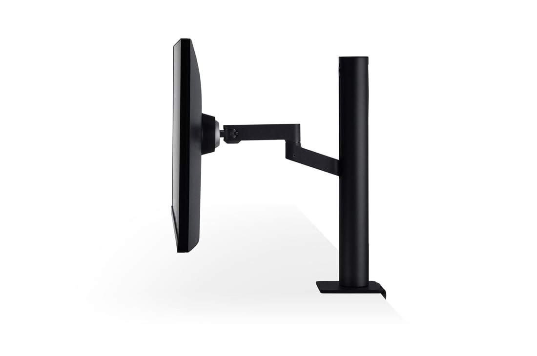 LG Moniteur IPS QHD Ergo de 27&nbsp;pouces avec USB de Type-C™, Vue latérale vers le haut, 27QN880-B, thumbnail 4