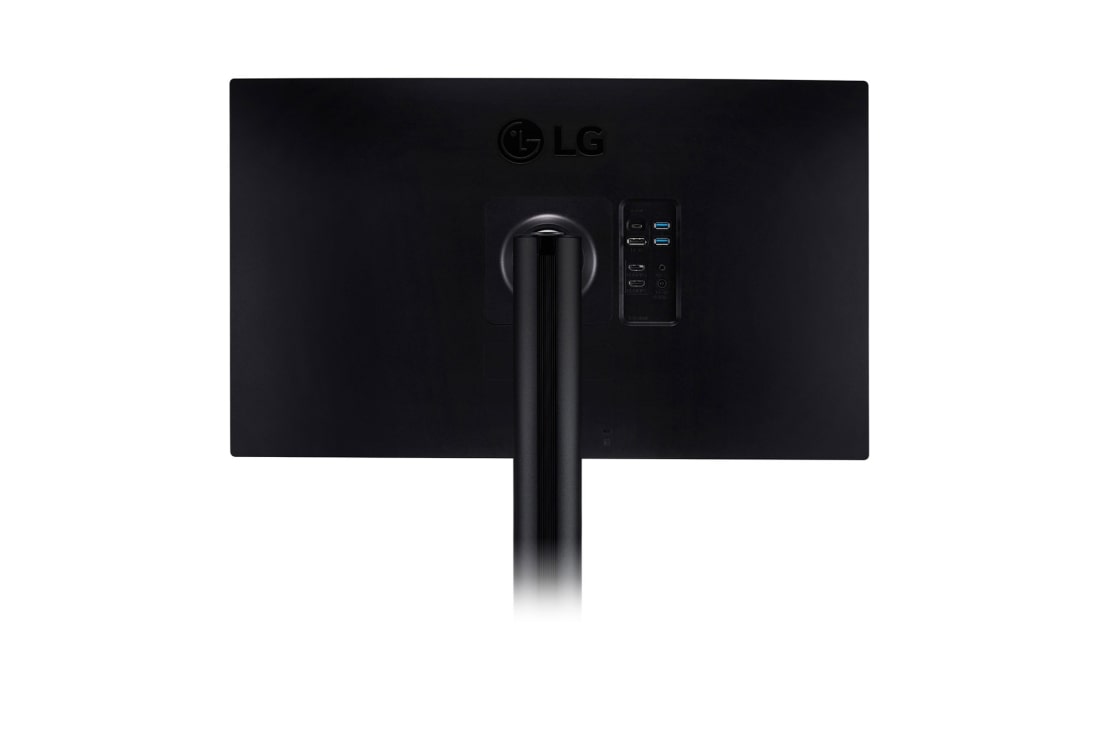 LG Moniteur IPS QHD Ergo de 27&nbsp;pouces avec USB de Type-C™, Vue latérale arrière en gros plan du bras du moniteur au centre, 27QN880-B, thumbnail 12