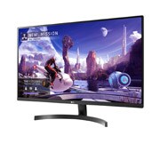 LG 32'' QHD IPS Monitor with AMD FreeSync™	, vue de côté de -15 degrés, 32QN600-B, thumbnail 2