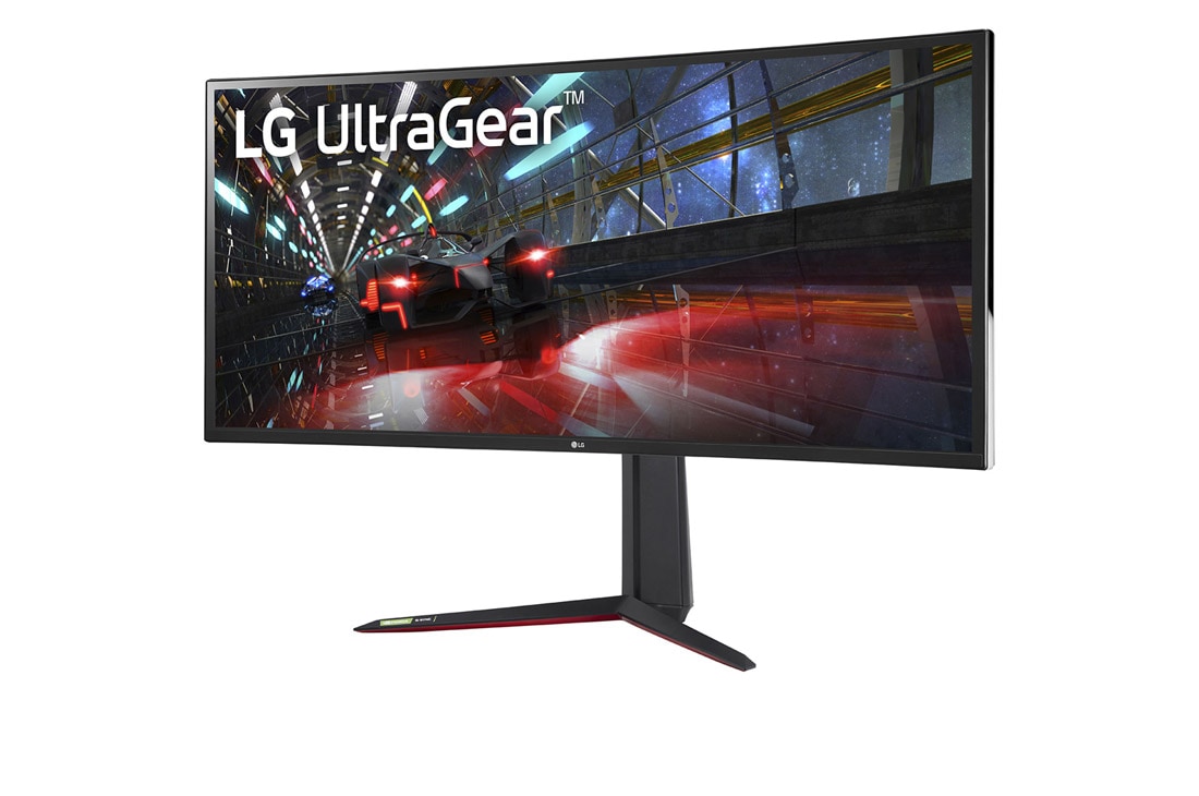 LG Moniteur de jeu incurvé Nano IPS 1ms (GtG) UltraGear™ 21:9 de 37,5 pouces, vue de côté de -15 degrés, 38GN950-B, thumbnail 2