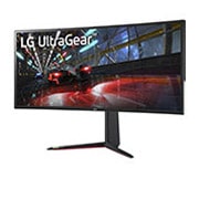 LG Moniteur de jeu incurvé Nano IPS 1ms (GtG) UltraGear™ 21:9 de 37,5 pouces, vue de côté de -15 degrés, 38GN950-B, thumbnail 2