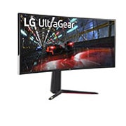 LG Moniteur de jeu incurvé Nano IPS 1ms (GtG) UltraGear™ 21:9 de 37,5 pouces, vue de côté de -15 degrés, 38GN950-B, thumbnail 3