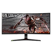 LG Moniteur de jeu IPS 34” UltraGear™ Full HD avec compatibilité NVIDIA® G-Sync®, vue avant, 34GN73A-B, thumbnail 1