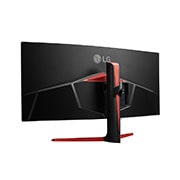LG Moniteur de jeu IPS 34” UltraGear™ Full HD avec compatibilité NVIDIA® G-Sync®, vue arrière en perspective, 34GN73A-B, thumbnail 7